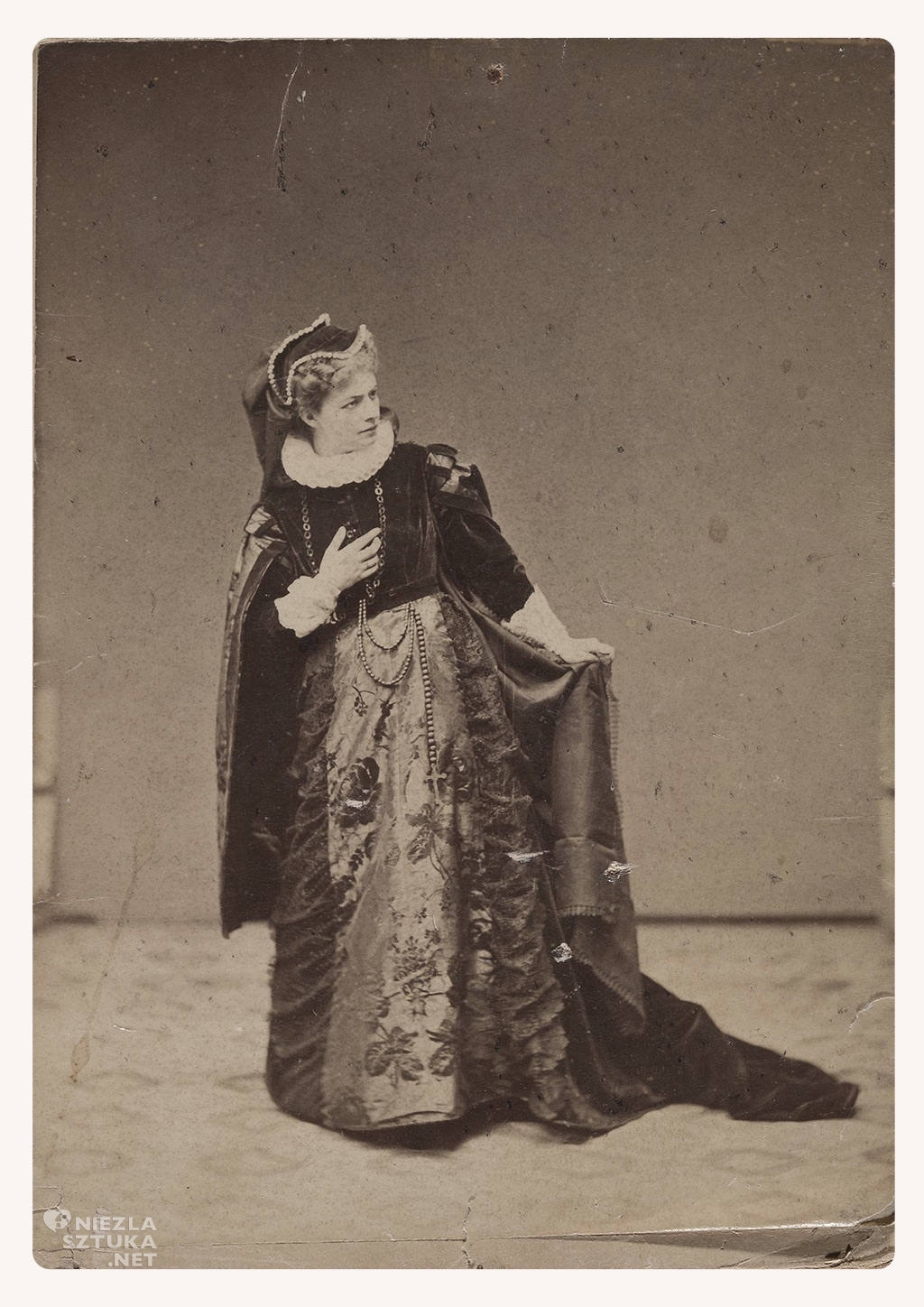 Portret Heleny ModrzeHelena Modrzejewska, rola, Friedrich Schiller, Maria Stuart, teatr, niezła sztuka