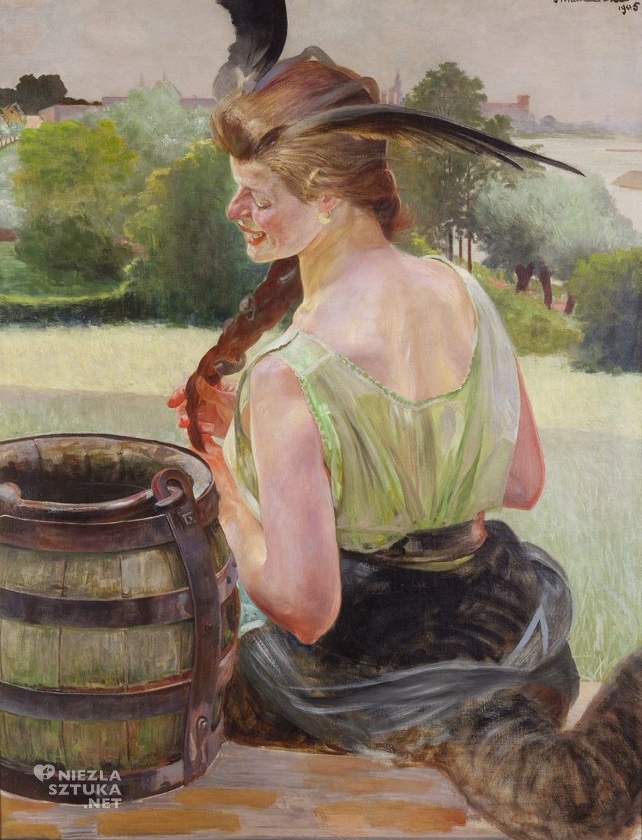 Jacek Malczewski, Zatruta studnia z chimerą, sztuka polska, Maria Balowa, Niezła sztuka