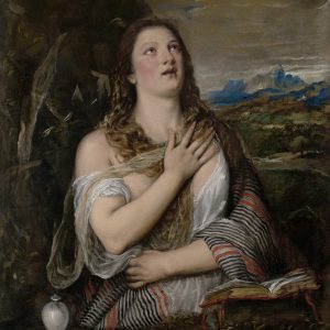 Tycjan, Pokutująca Maria Magdalena, renesans, sztuka włoska, sztuka religijna, Niezła Sztuka