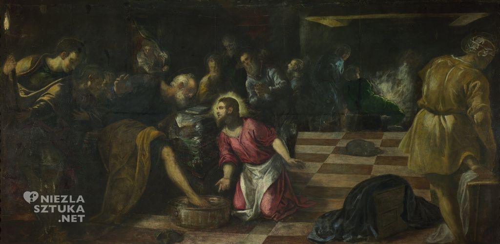 Jacopo Tintoretto, Chrystus obmywajacy stopy uczniom, niezła sztuka