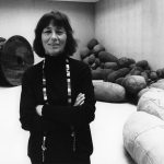 Magdalena Abakanowicz, Biennale w Wenecji, Polski Pawilon, 1980, zdjęcie z archiwum artystki