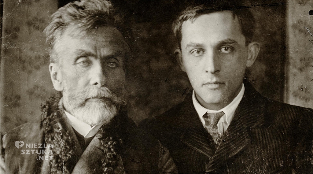 Stanisław Witkiewicz z synem Stanisławem Ignacym 1909, Muzeum Tatrzańskie w Zakopanem
