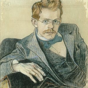 Stanisław Wyspiański, Józef Mehoffer, portret, polska sztuka, Niezła sztuka