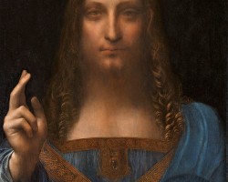 Leonardo da Vinci, Salvator Mundi, renesans, sztuka włoska, niezła sztuka