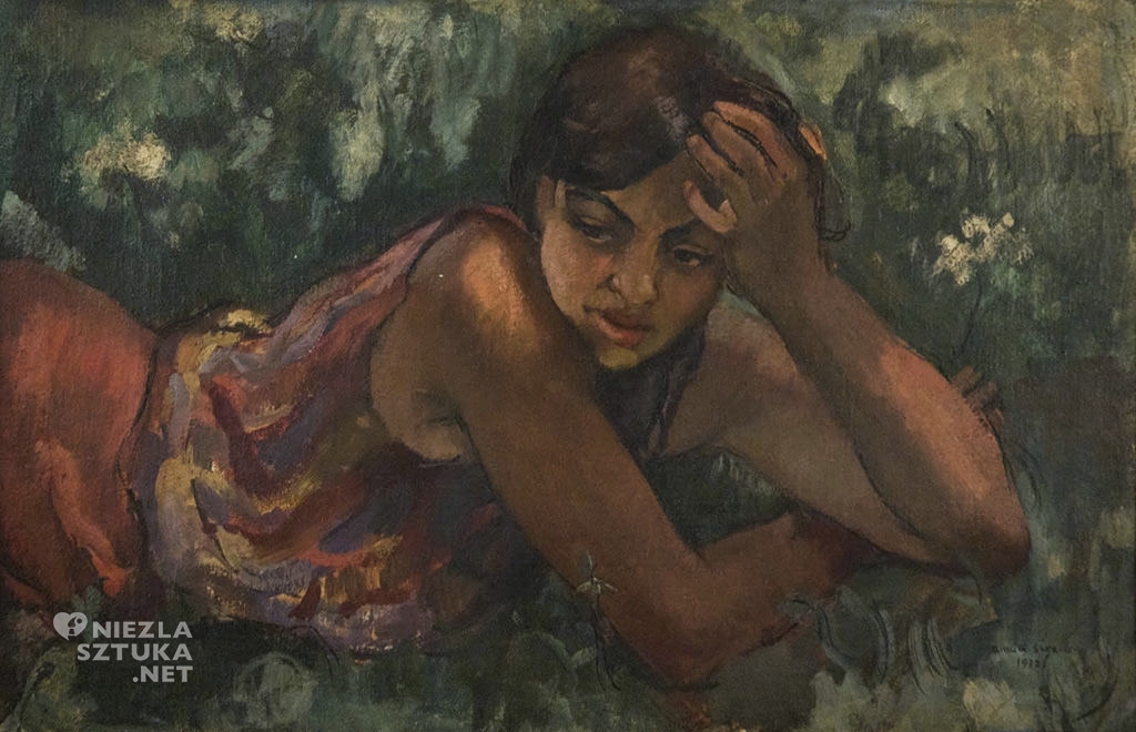 Amrita Sher-Gil, Węgierska cyganka, kobiety w sztuce, sztuka indyjska, niezła sztuka
