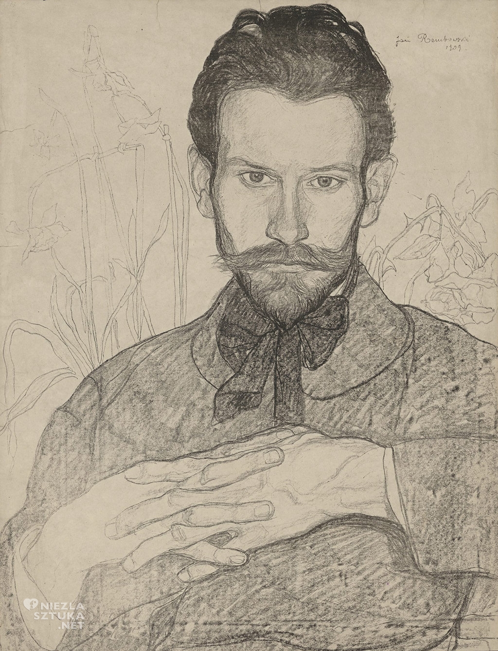Jan Rembowski, Autoportret, Muzeum Narodowe w Warszawie, Niezła sztuka