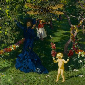 Józef Mehoffer, Dziwny ogród, sztuka polska, malarstwo polskie, Niezła sztuka