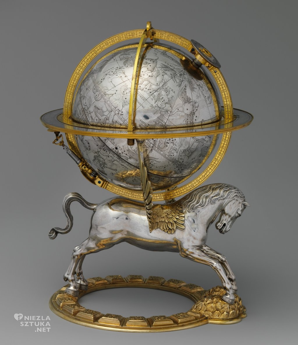 cesarz Rudolf II globus