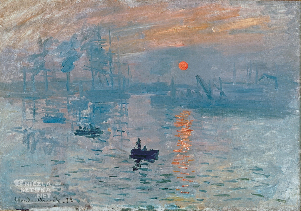 Claude Monet Impresja, wschód słońca, Niezła sztuka