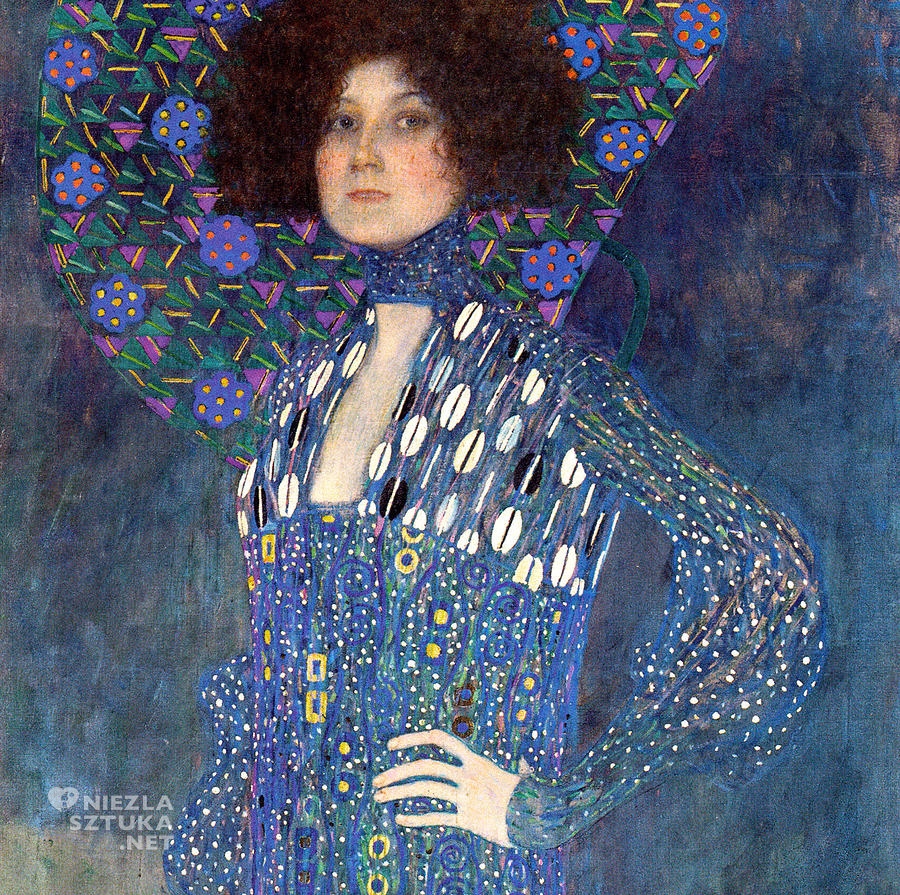 Gustav Klimt Portret Emilie Flöge