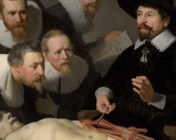 Rembrandt, Lekcja anatomii doktora Tulpa, Maurithuis, Haga, malarstwo holenderskie, Niezła sztuka