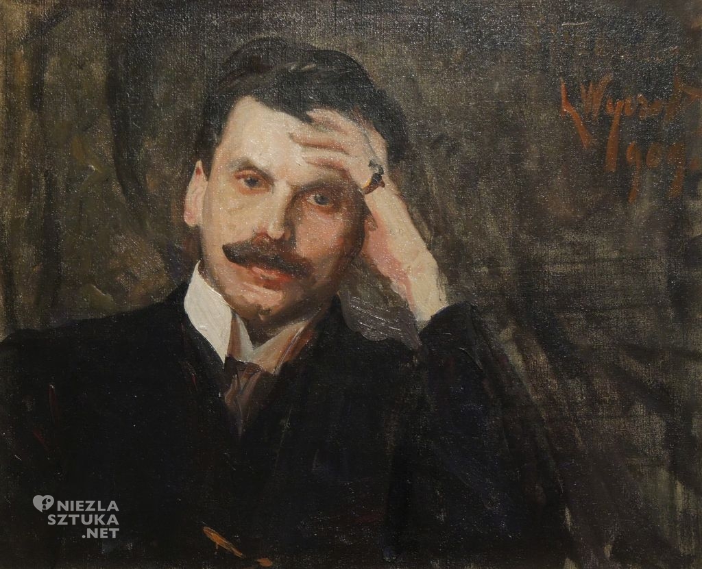 Leon Wyczółkowski, Portret Tadeusza Boya-Żeleńskiego, sztuka polska, Niezła Sztuka