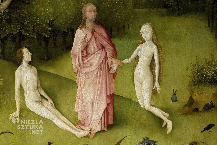 Hieronim Bosch, Ogród rozkoszy ziemskich, detal, tryptyk, sztuka niderlandzka, Niezła Sztuka