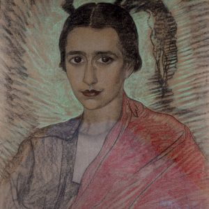 Stanisław Ignacy Witkiewicz, Witkacy, Portret, Irena Krzywicka, sztuka polska, Niezła Sztuka