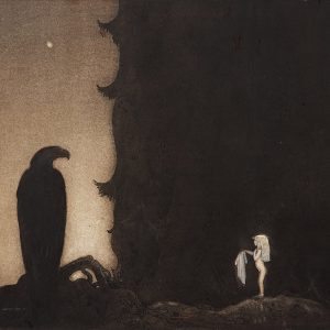 John Bauer, trolle, ilustracja, sztuka skandynawska, Niezła Sztuka