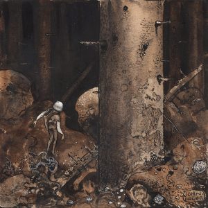 John Bauer, trolle, ilustracja, akwarela, sztuka skandynawska, Niezła Sztuka