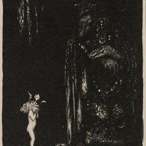 John Bauer, litografia, trolle, ilustracja, sztuka skandynawska, Niezła Sztuka