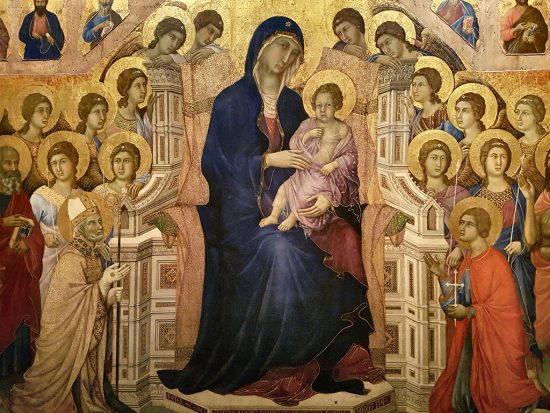 Duccio, Maestà, sztuka włoska, Niezła sztuka