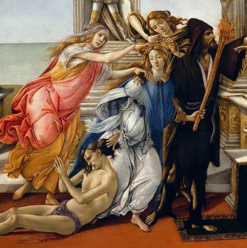 Sandro Botticelli Kalumnia Apellesa, Niezła sztuka