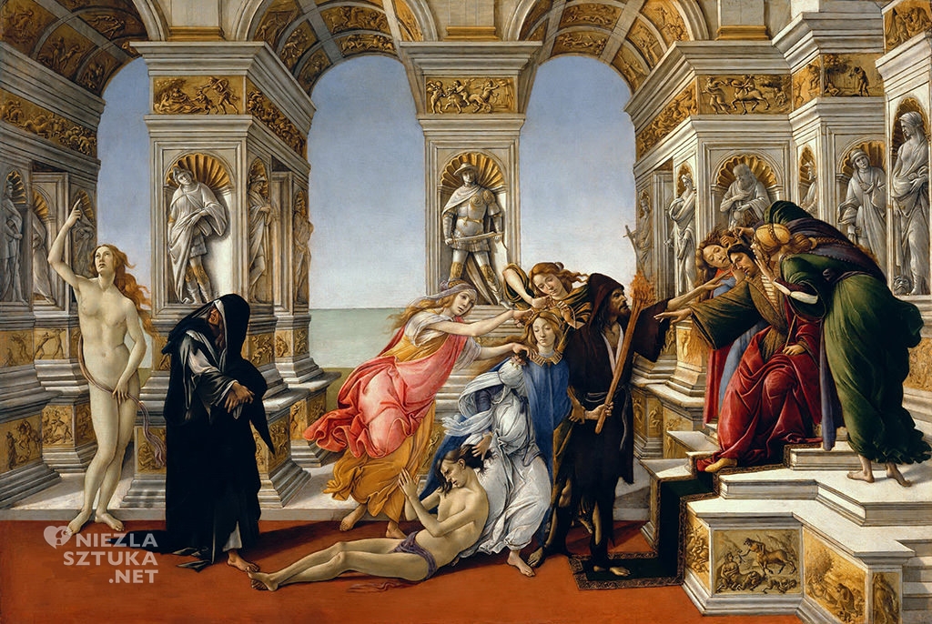 Sandro Botticelli Kalumnia Apellesa, Niezła sztuka