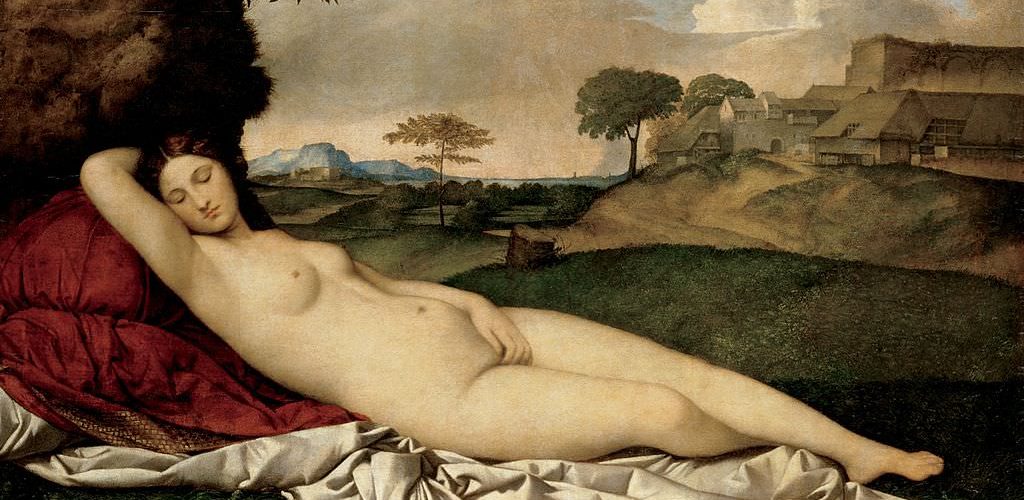 Giorgione, Śpiąca Wenus, akt w malarstwie, Niezła sztuka