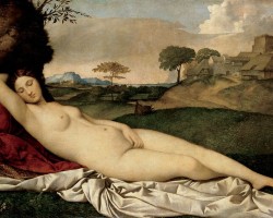 Giorgione, Śpiąca Wenus, akt w malarstwie, Niezła sztuka