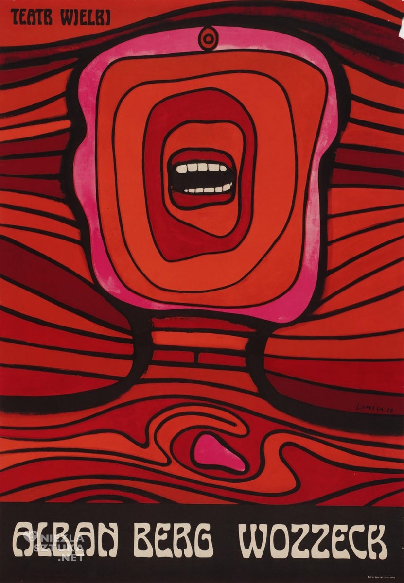 Jan Lenica, Wozzeck, plakat, Galeria Plakatu Poster.pl