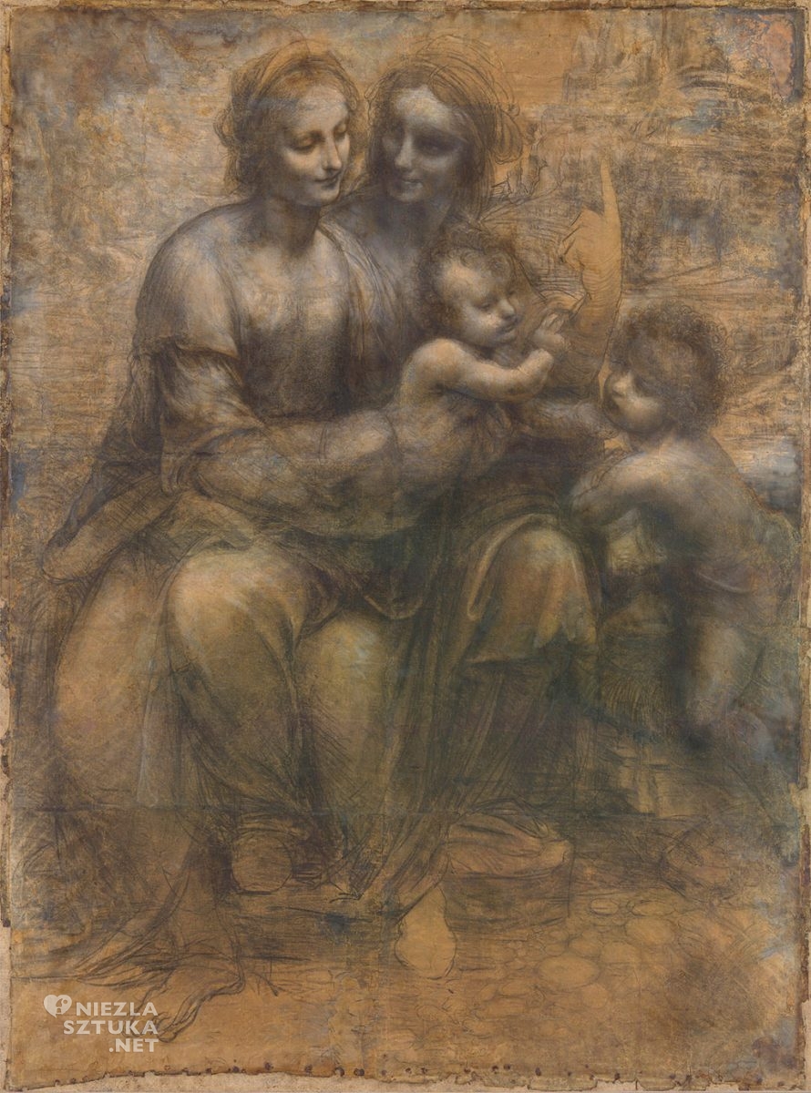 Leonardo da Vinci, Święta Anna Samotrzecia, Niezła sztuka