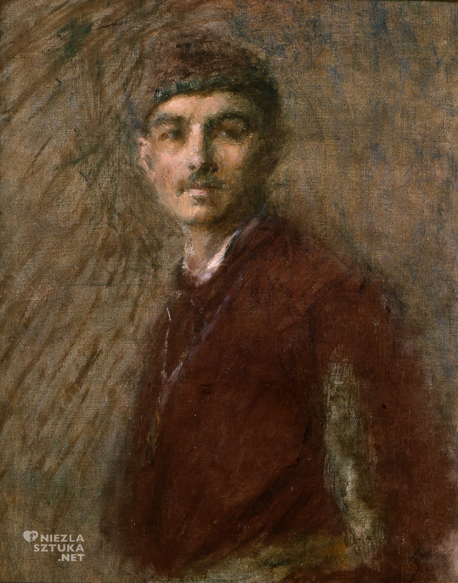 Władysław Podkowiński, Autoportret, Niezła Sztuka