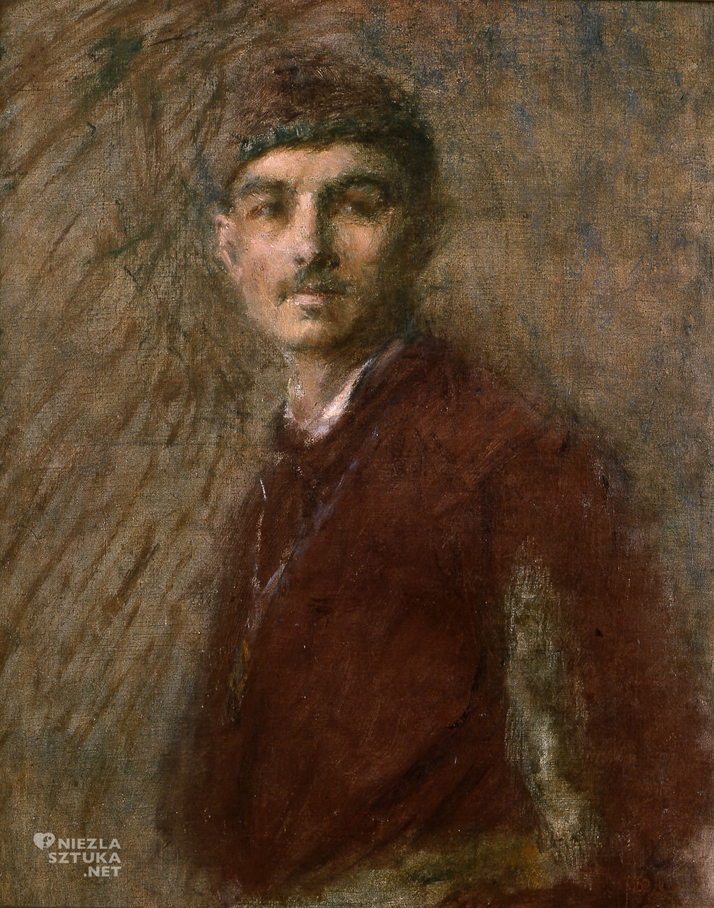 Władysław Podkowiński, Autoportret, Niezła Sztuka