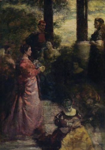 Aleksander Gierymski, Siesta włoska, Muzeum Śląskie w Katowicach, polskie malarstwo, Niezła sztuka