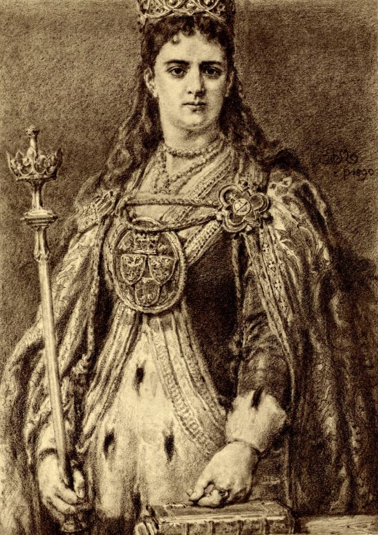 Jan Matejko, Jadwiga Andegaweńska, poczet królów, sztuka polska, malarstwo polskie, Niezła sztuka