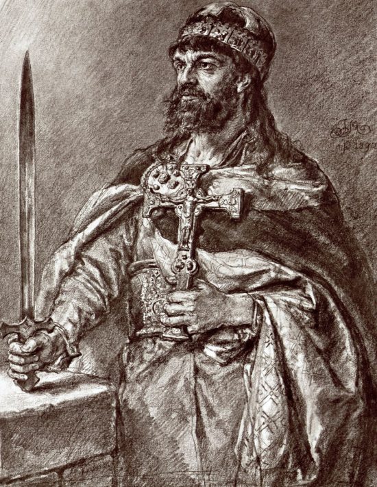 Jan Matejko, Mieszko I, poczet królów, sztuka polska, malarstwo polskie, Niezła sztuka