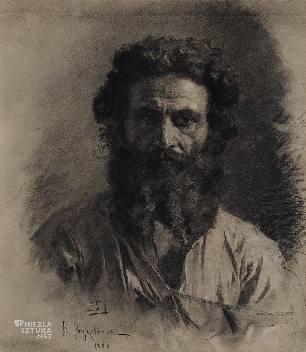 Władysław Podkowiński, Portret mężczyzny , 1885, Muzeum Ziemi Kujawskiej i Dobrzyńskiej we Włocławku