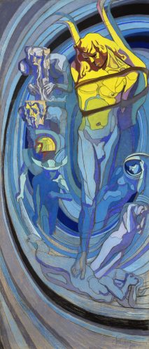 Stanisław Wyspiański, Apollo System Kopernika, witraż, Dom Towarzystwa Lekarskiego, sztuka polska, Kraków, Niezła Sztuka