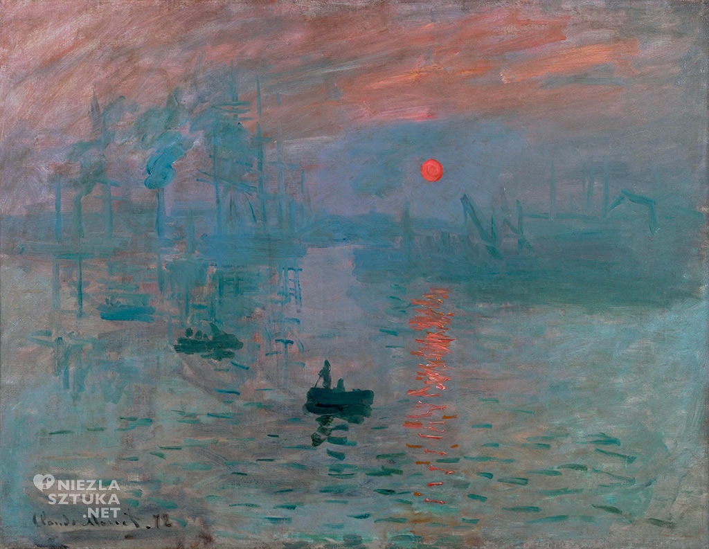 Claude Monet Impresja, wschód słońca, Niezła sztuka