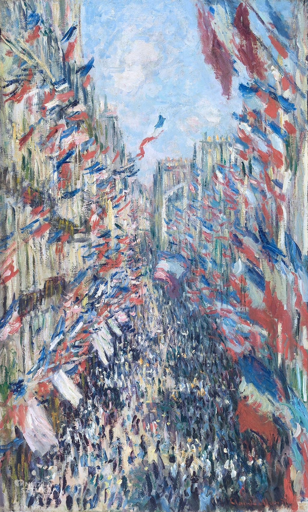 Claude Monet, Ulica Montorgueil, Paryż, impresjonizm, Niezła sztuka