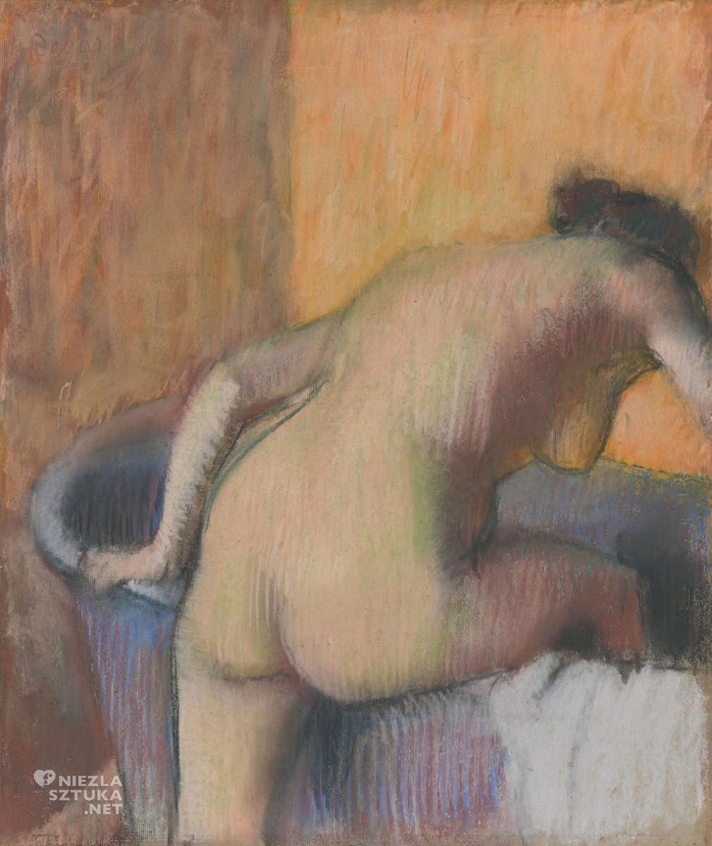 Edgar Degas, Kąpiąca się, akt, impresjonizm, niezła sztuka