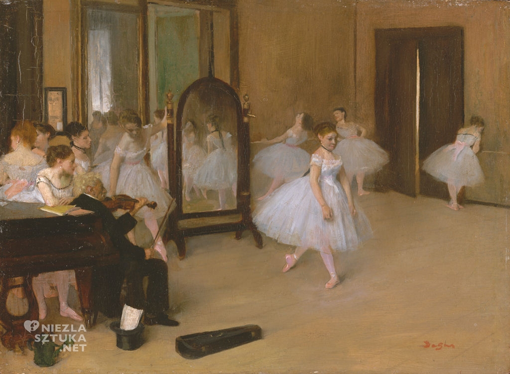 Edgar Degas, Klasa tańca, niezła sztuka