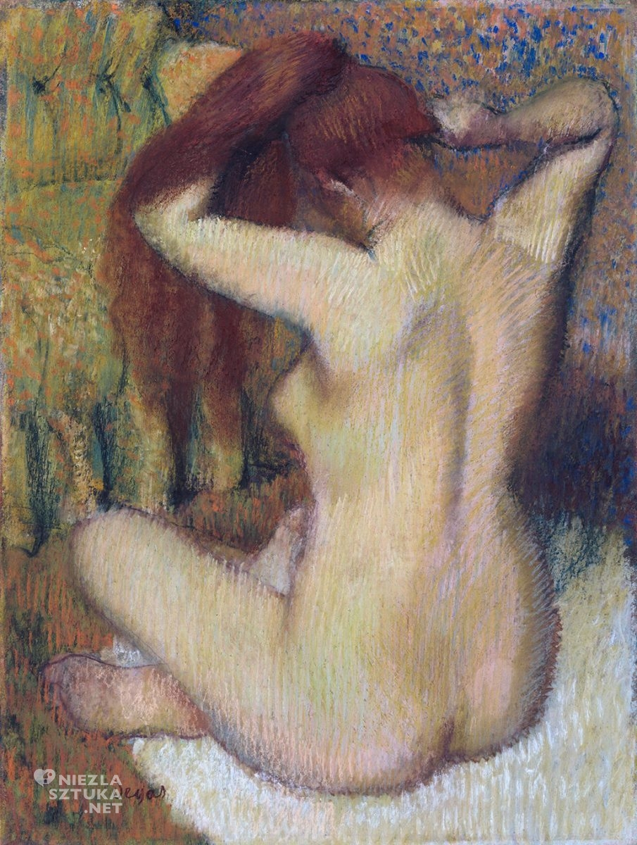 Edgar Degas, kobieta, akt, niezła sztuka