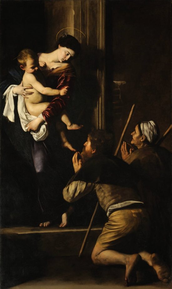 Caravaggio, Madonna di Loreto, Madonna Loretańska Madonna Pielgrzymów, Niezła sztuka