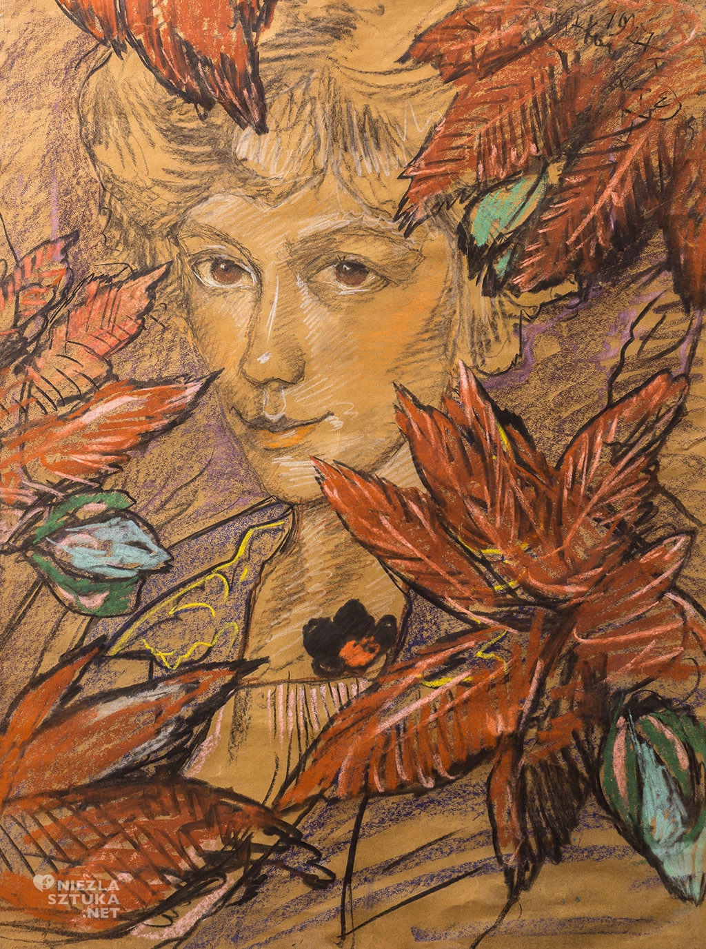 Stanisław Ignacy Witkiewicz, Witkacy, Portret Zofii Małeckiej, sztuka polska, Niezła Sztuka