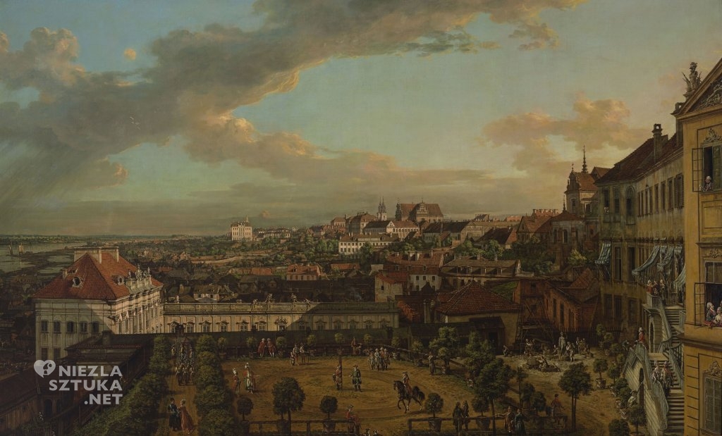 Canaletto Bernardo Bellotto malarstwo Widok Warszawy