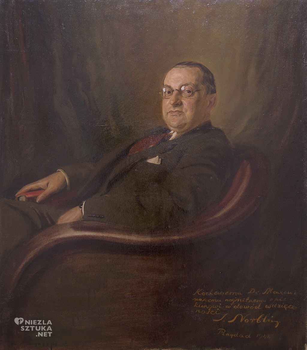 Stefan Norblin, Portret Maxa Makowskiego Muzeum Regionalne w Stalowej Woli