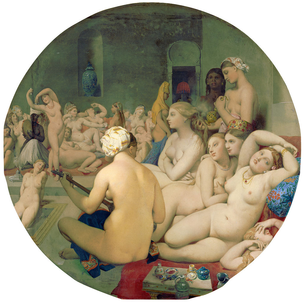 Jean-Auguste-Dominique Ingres, Łaźnia turecka, niezła sztuka
