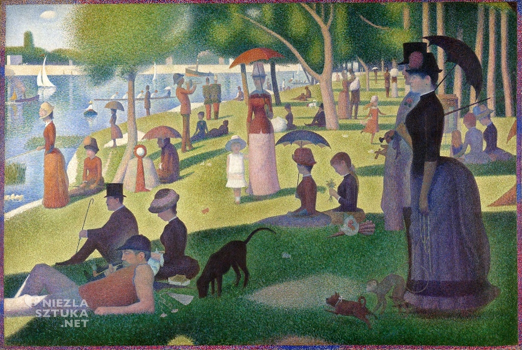 Georges Seurat, Niedzielne popołudnie na wyspie Grande Jatte, Niezła sztuka