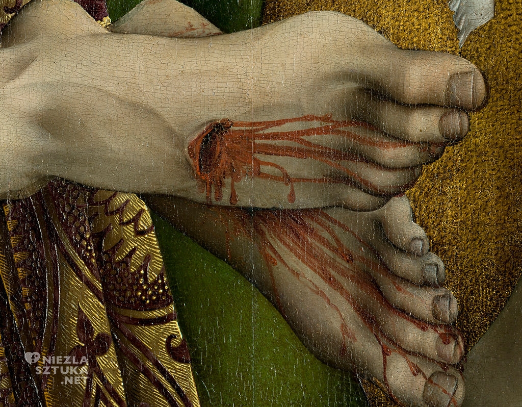 Rogier van der Weyden, Zdjęcie z krzyża, ok. 1435/43 olej, tempera, drewno, Museo Nacional del Prado, Madryt, malarstwo, Niezła sztuka