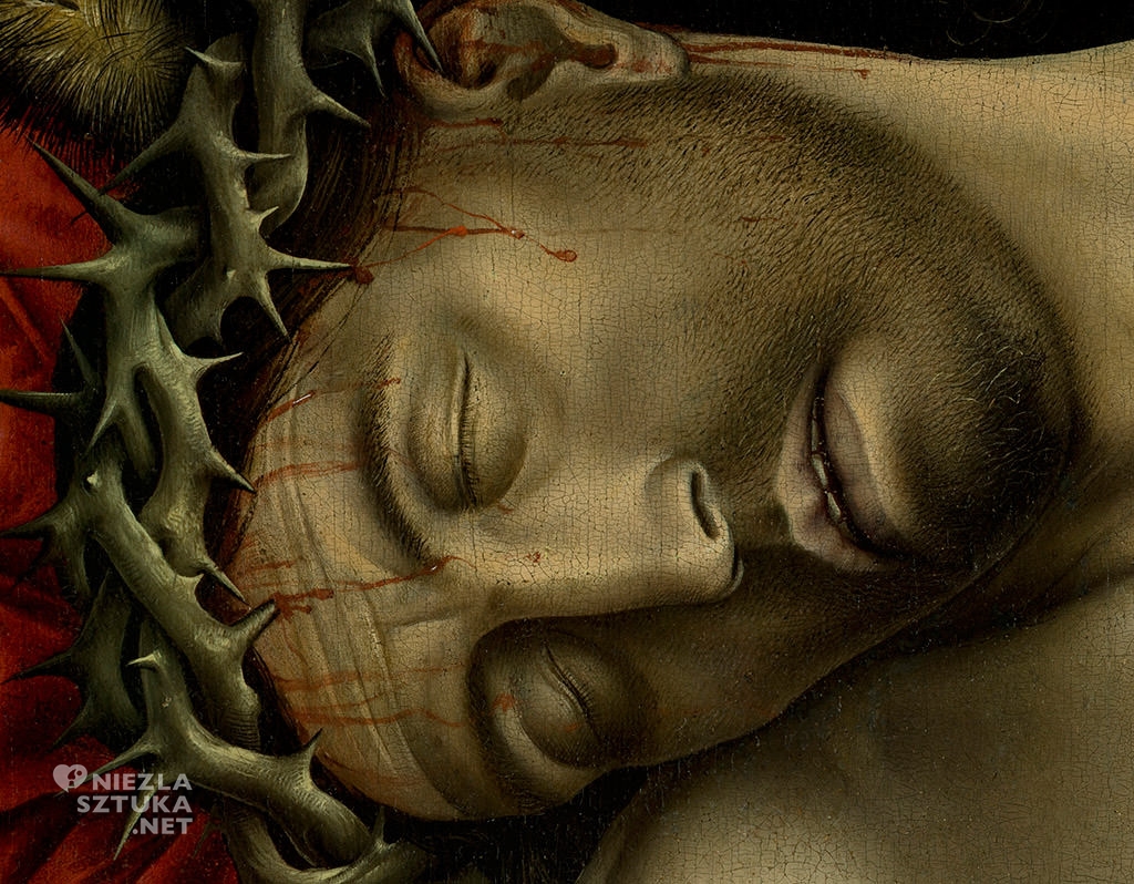 Rogier van der Weyden, Zdjęcie z krzyża, ok. 1435/43 olej, tempera, drewno, Museo Nacional del Prado, Madryt, malarstwo, Niezła sztuka