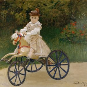 Claude Monet, Jean Monet na koniku, syn, impresjonizm, niezła sztuka