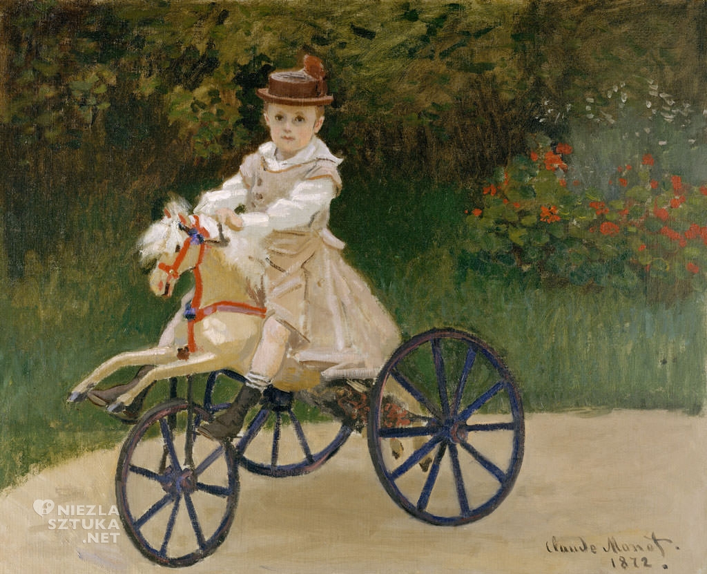 Claude Monet, Jean Monet na koniku, syn, impresjonizm, niezła sztuka